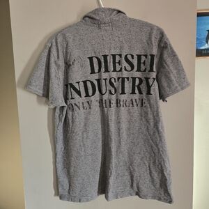 Diesel Industries Gold Label Graphic Polo Men X Large